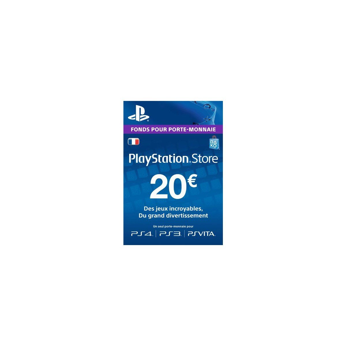 Carte Playstation Gaming PS4 Store -20€ - WIKI High Tech Provider