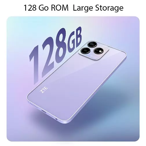 SMARTPHONE ZTE V50 DESIGN 4G 8 GO 128 GO NOIR